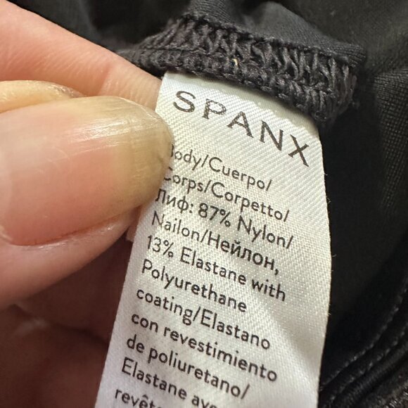 Spanx‎ Faux Leather Leggings Size Small Style 2437 Black $98 - Picture 4 of 4